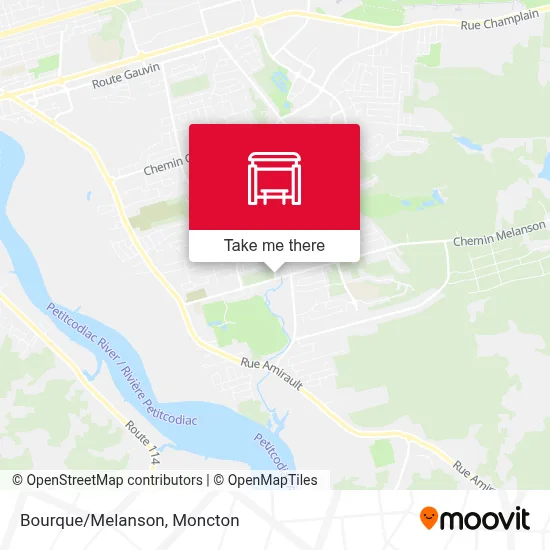 Bourque/Melanson map