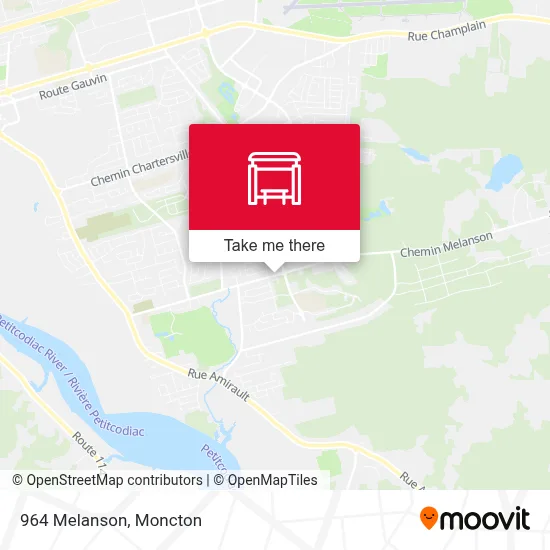 964 Melanson map