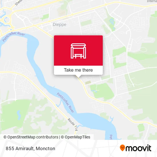 855 Amirault map