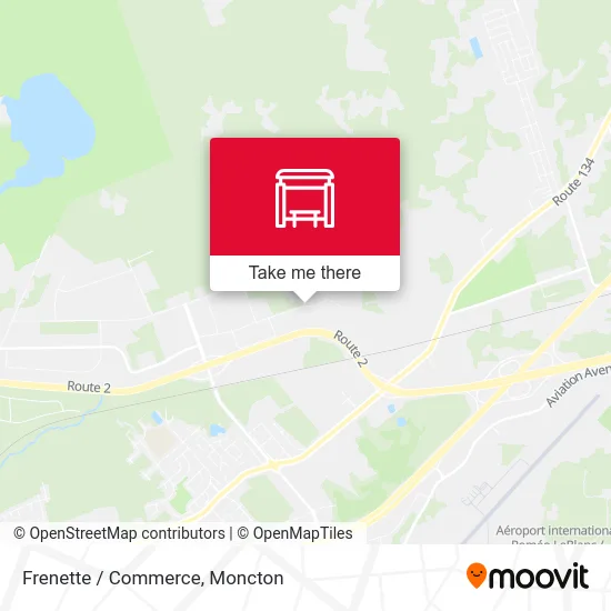 Frenette / Commerce map