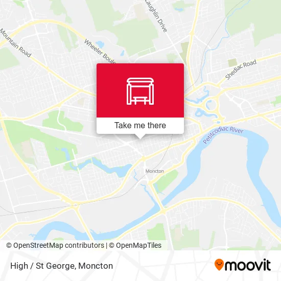 High / St George map
