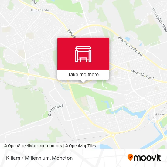 Killam / Millennium map