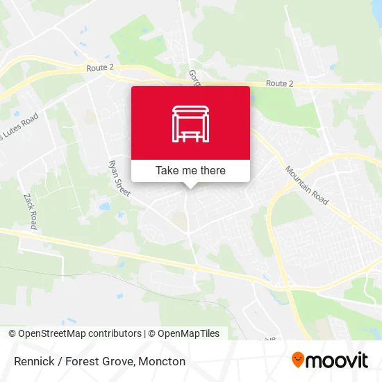 Rennick / Forest Grove map