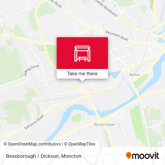 Bessborough / Dickson map