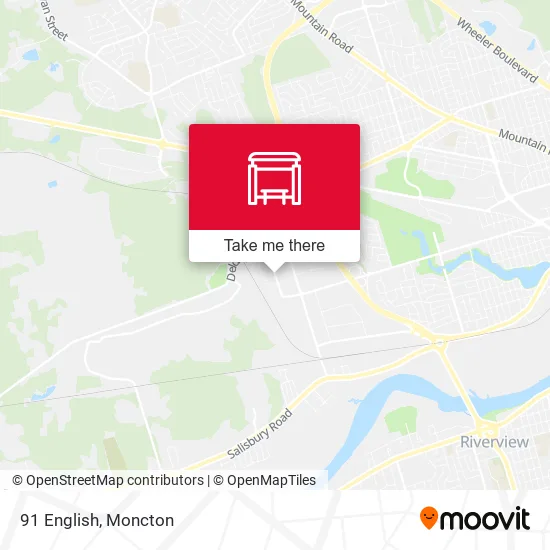 91 English map