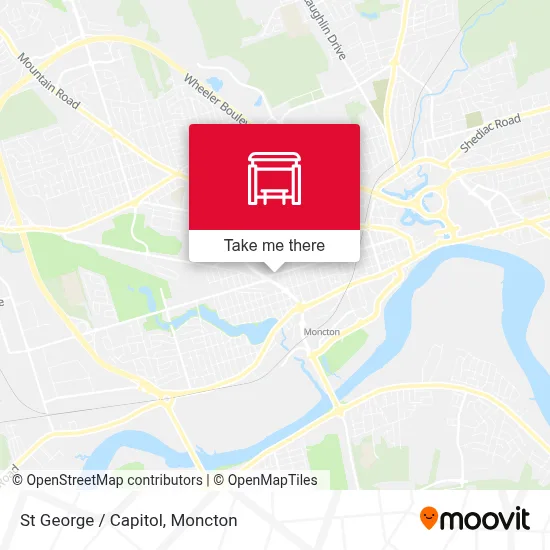 St George / Capitol map