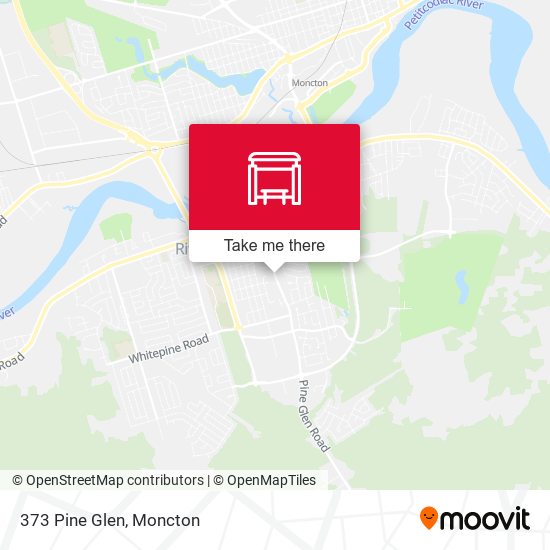 373 Pine Glen map