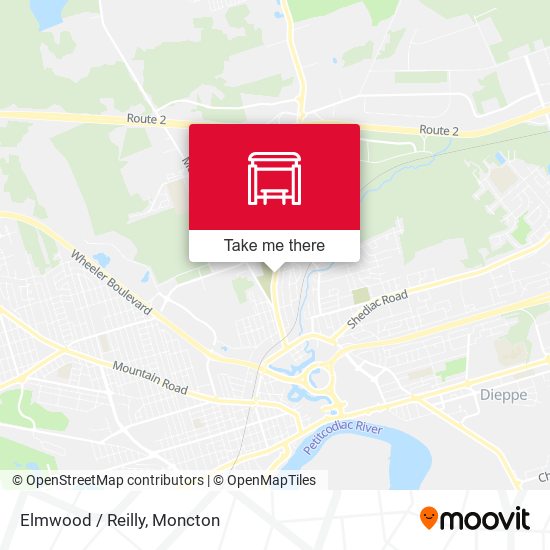 Elmwood / Reilly map