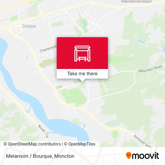 Melanson / Bourque map