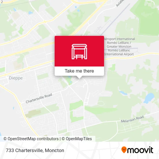 733 Chartersville map