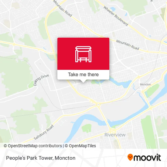 People's Park Tower map