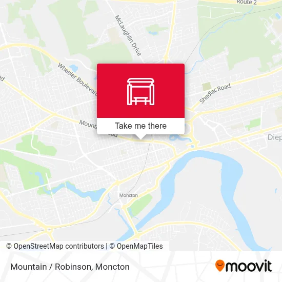 Mountain / Robinson map