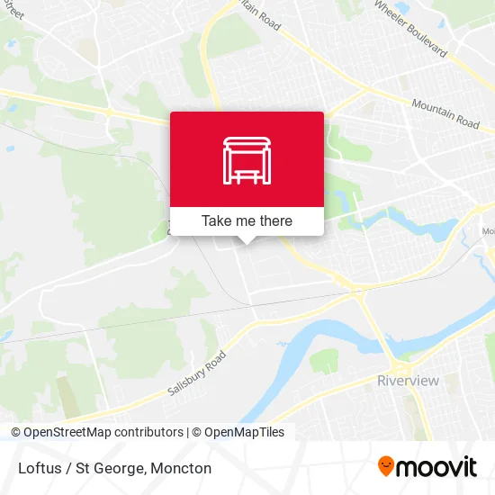Loftus / St George map