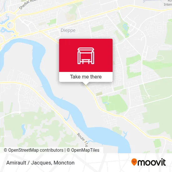 Amirault / Jacques map