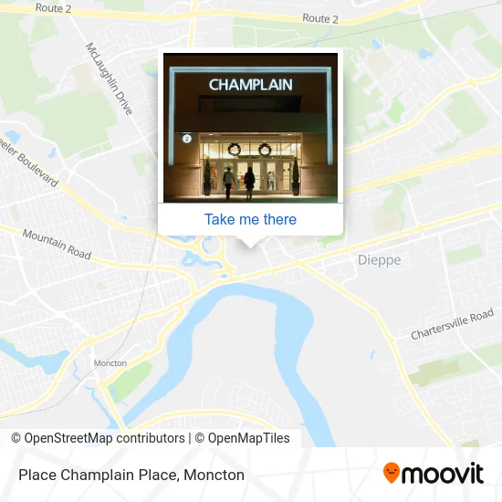 Place Champlain Place map