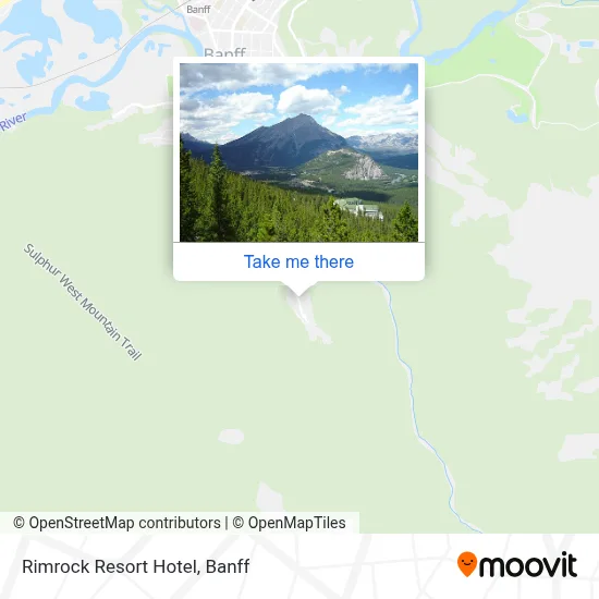 Rimrock Resort Hotel plan