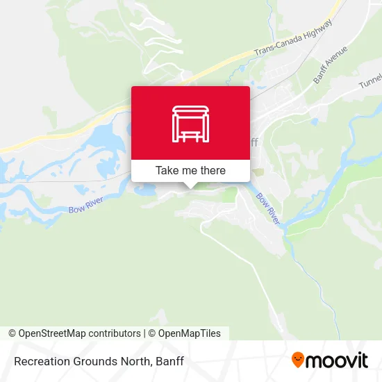 Recreation Grounds North map