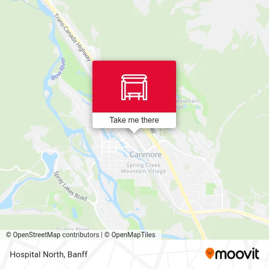 Hospital North map