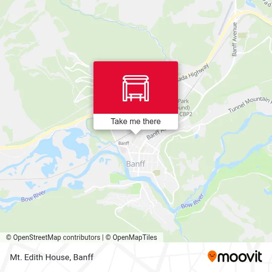 Mt. Edith House map
