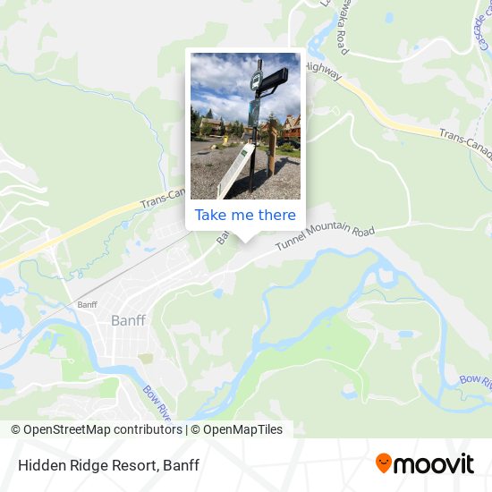 Hidden Ridge Resort plan