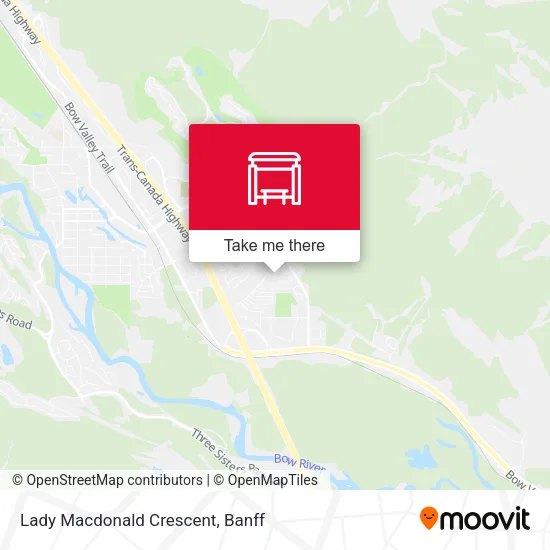Lady Macdonald Crescent map