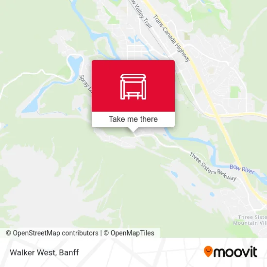Walker West map