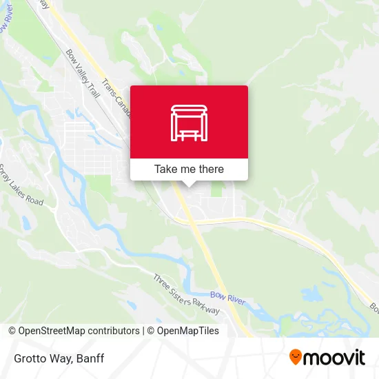 Grotto Way map