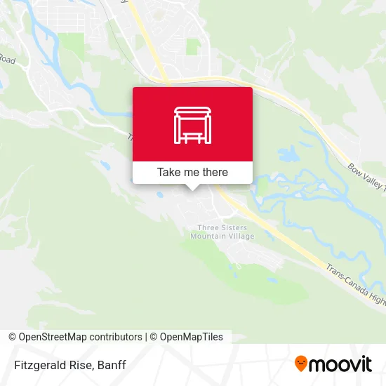 Fitzgerald Rise map
