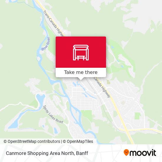 Canmore Shopping Area North plan
