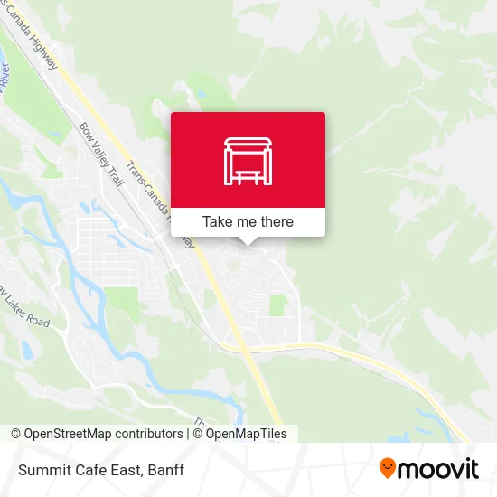 Summit Cafe East map