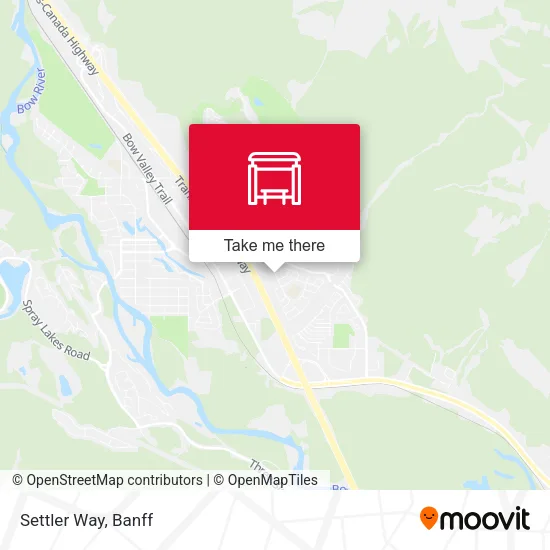 Settler Way map