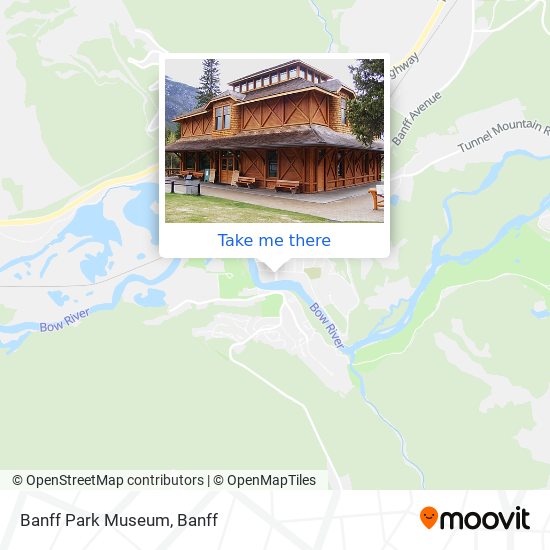 Banff Park Museum plan