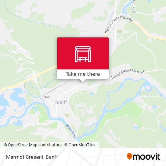 Marmot Cresent map