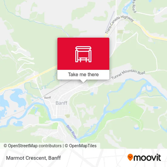 Marmot Crescent map
