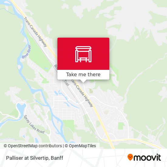 Palliser at Silvertip map