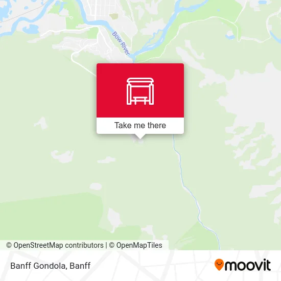 Banff Gondola map