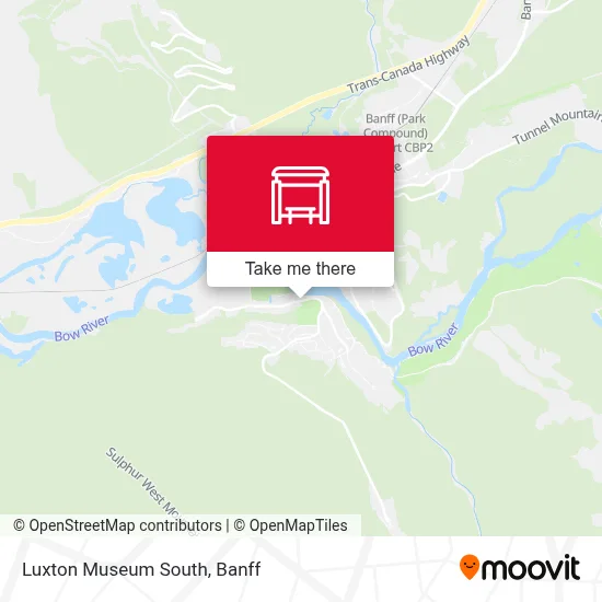 Luxton Museum South map