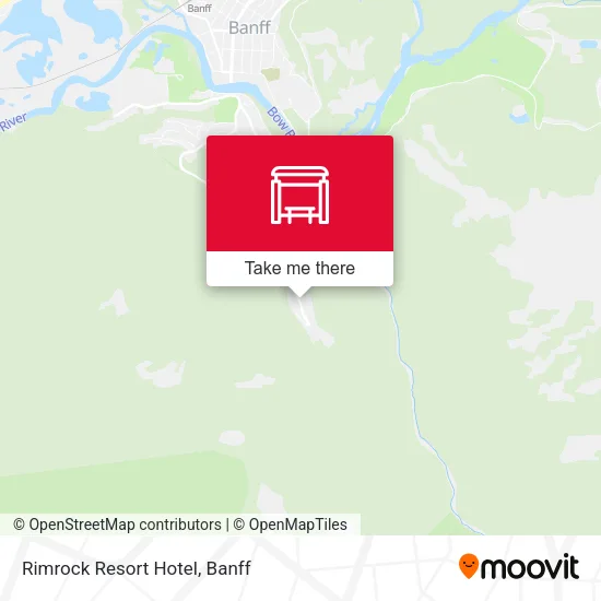 Rimrock Resort Hotel map