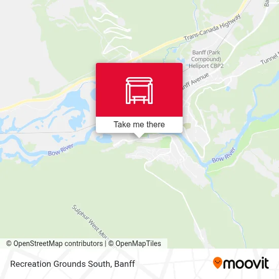 Recreation Grounds South map