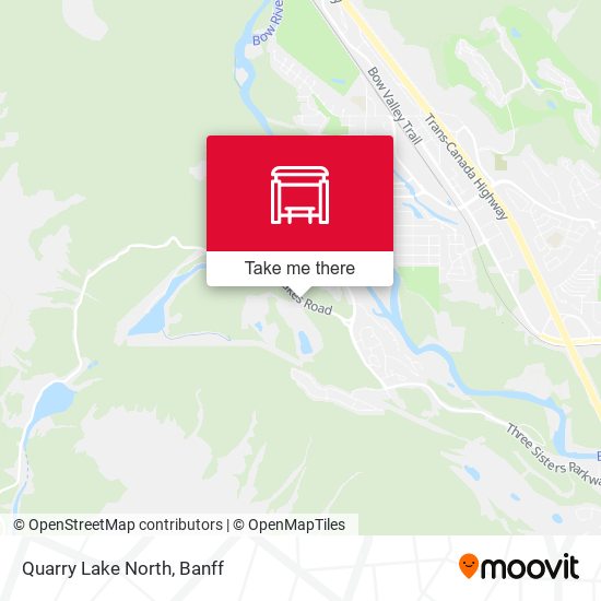 Quarry Lake North map