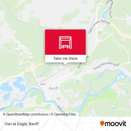 Owl at Eagle map