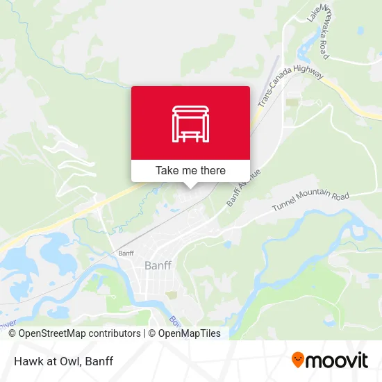 Hawk at Owl map