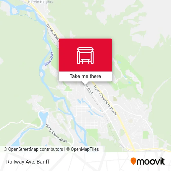 Railway Ave map