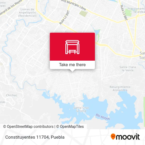 Constituyentes 11704 map