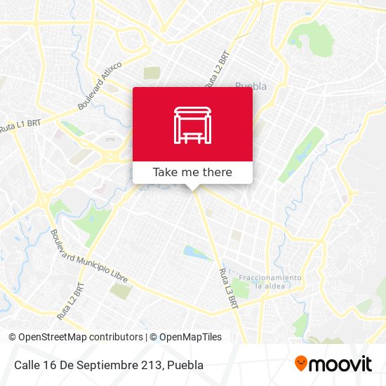 Calle 16 De Septiembre 213 map