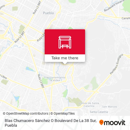 Blas Chumacero Sánchez O Boulevard De La 38 Sur map