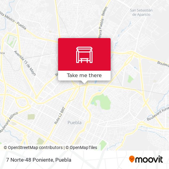 Mapa de 7 Norte-48 Poniente