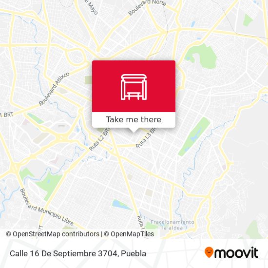 Calle 16 De Septiembre 3704 map