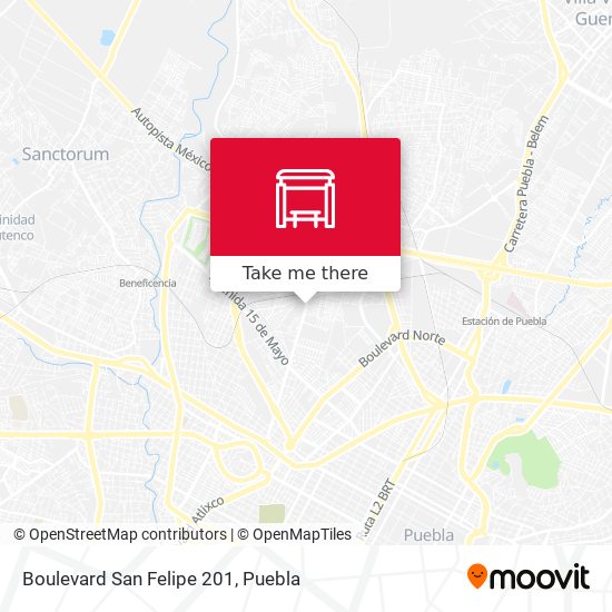 Boulevard San Felipe 201 map