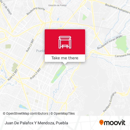 Mapa de Juan De Palafox Y Mendoza